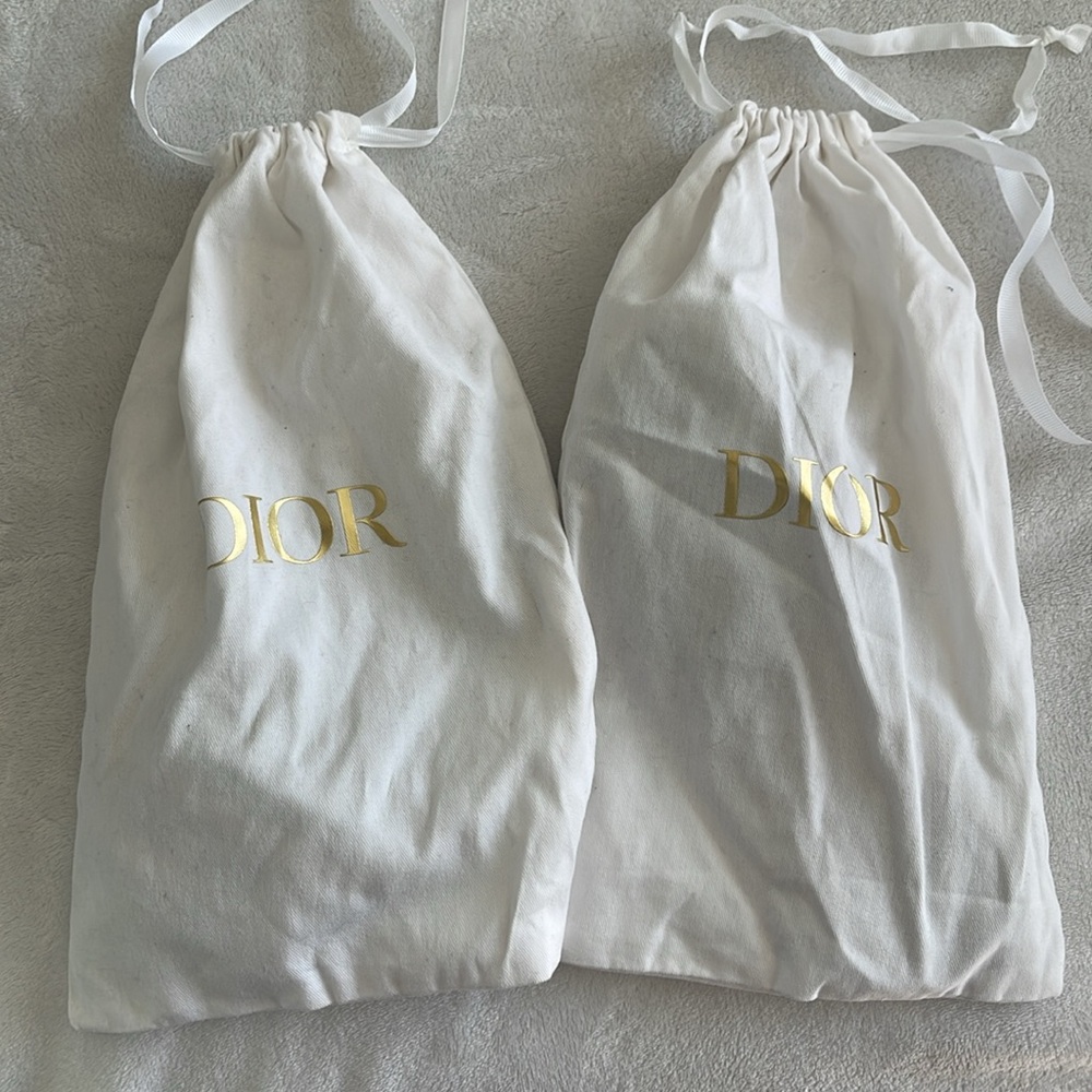 Dior Green Printed Slide Sandals with Pink Christian Dior Strap 7 - Picture 3 of 4
